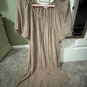 Studio by Bobeau Tan Women's Dress